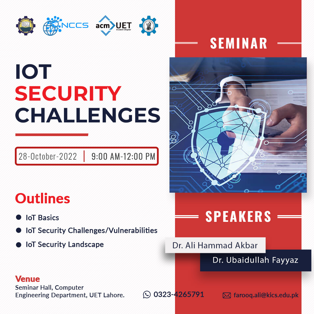 Seminar on IOT Security Challenges