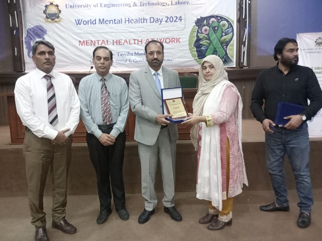 UET Recognizes World Mental Health Day 2024