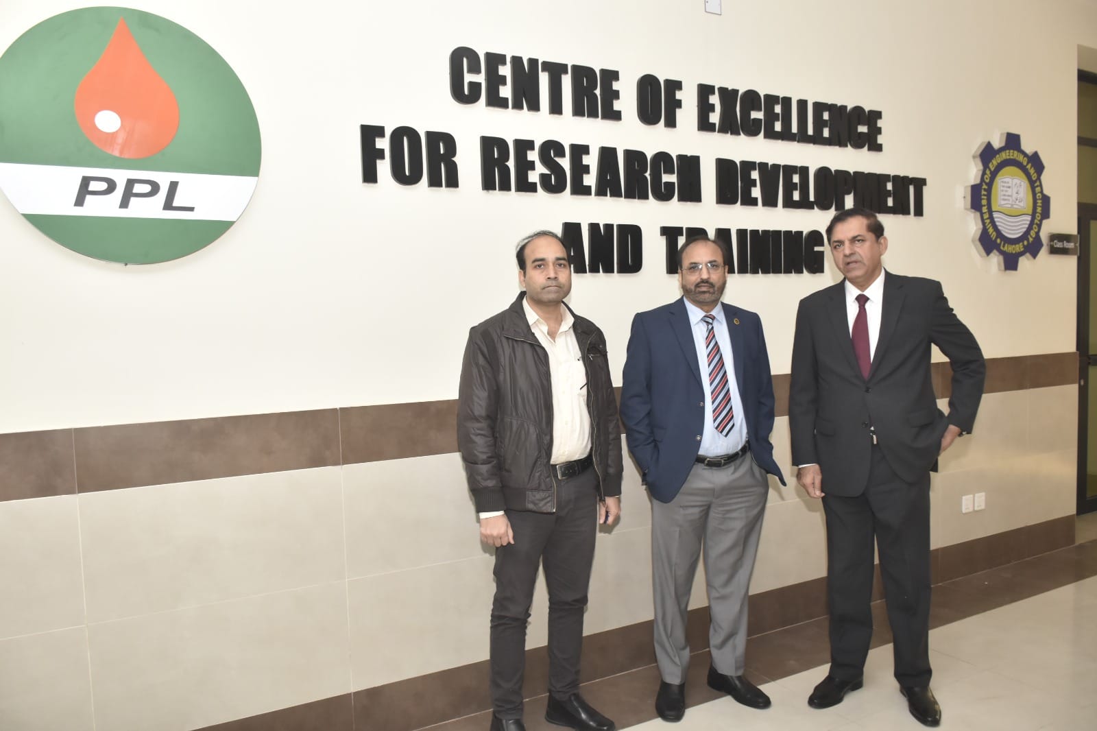 Vice Chancellor UET and Rector Bahria University Visit PPL Centre of Excellence at UET Lahore's Chemical Engineering Department