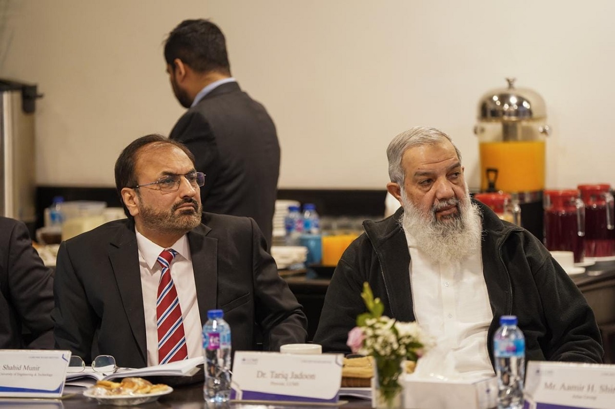 Vice Chancellor UET Prof. Dr. Shahid Munir (TI) is attending 90th meeting of Board of Trustees of LUMS and Board of Governors of National Management Foundation.