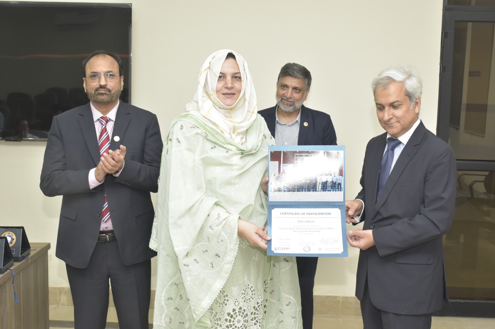 UET Lahore Concludes Five-Day Workshop on Curriculum Development for Chemical Risk Management
