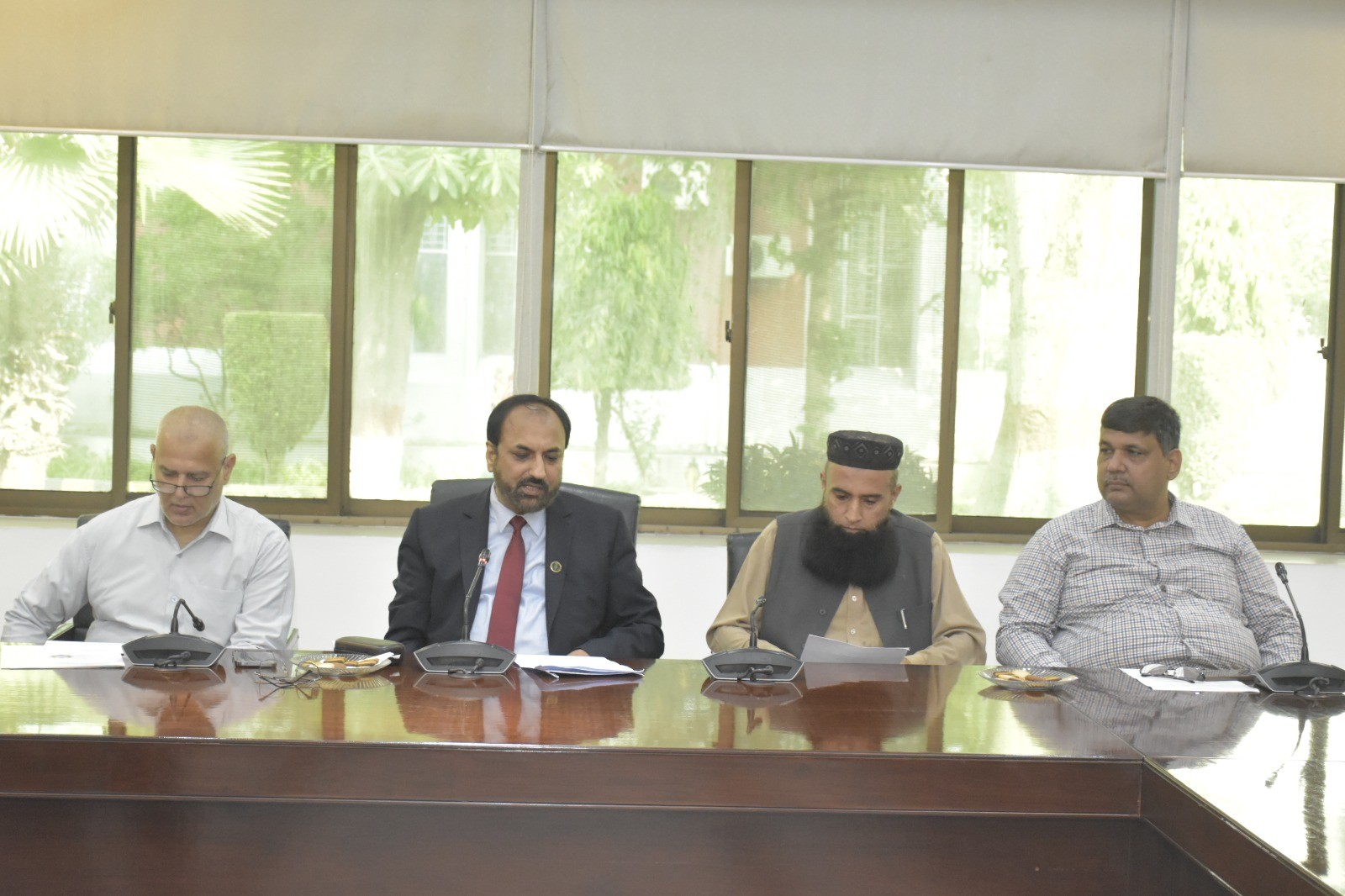 UET Vice Chancellor Chairs University Assets Management Committee Meeting with Pro VC and Deans