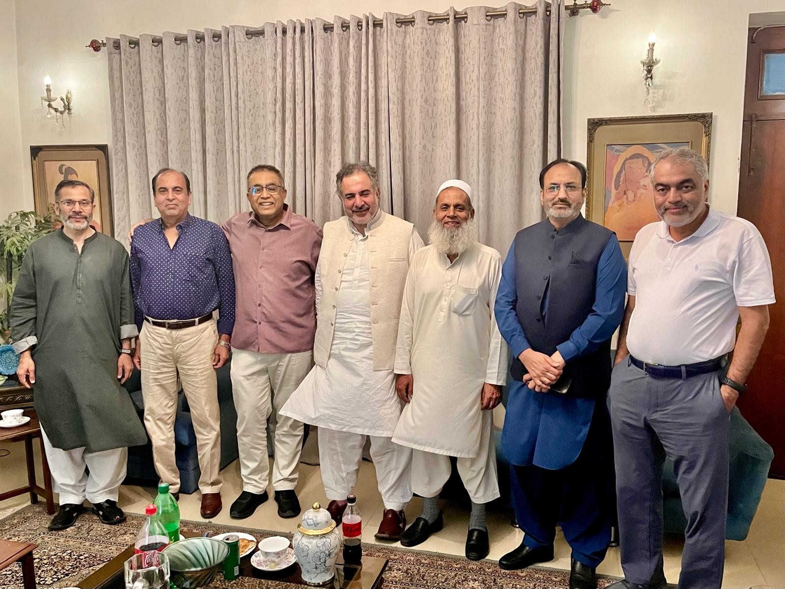Vice Chancellor UET Prof. Dr. Shahid Munir (TI) Attends Dinner Hosted by Salman Butt