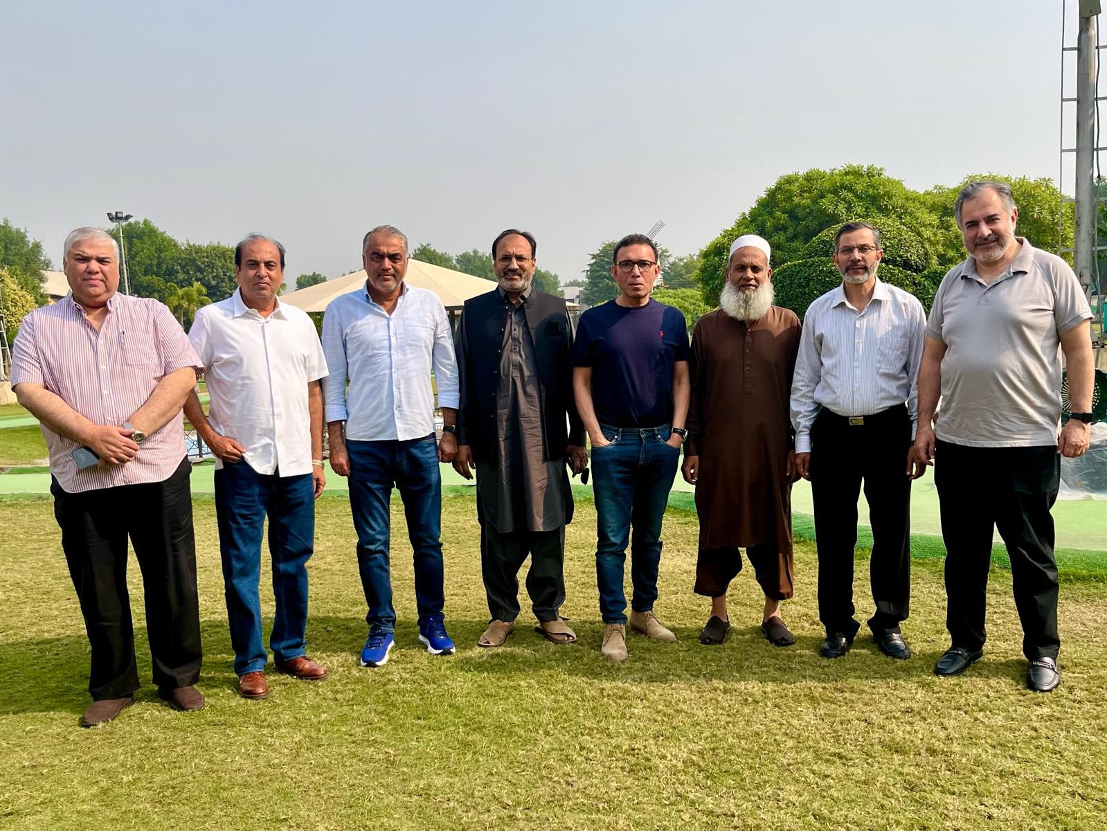 Friends get together by Farrukh Majeed Sahab at brunch with Vice Chancellor Prof. Dr. Shahid Munir (TI).