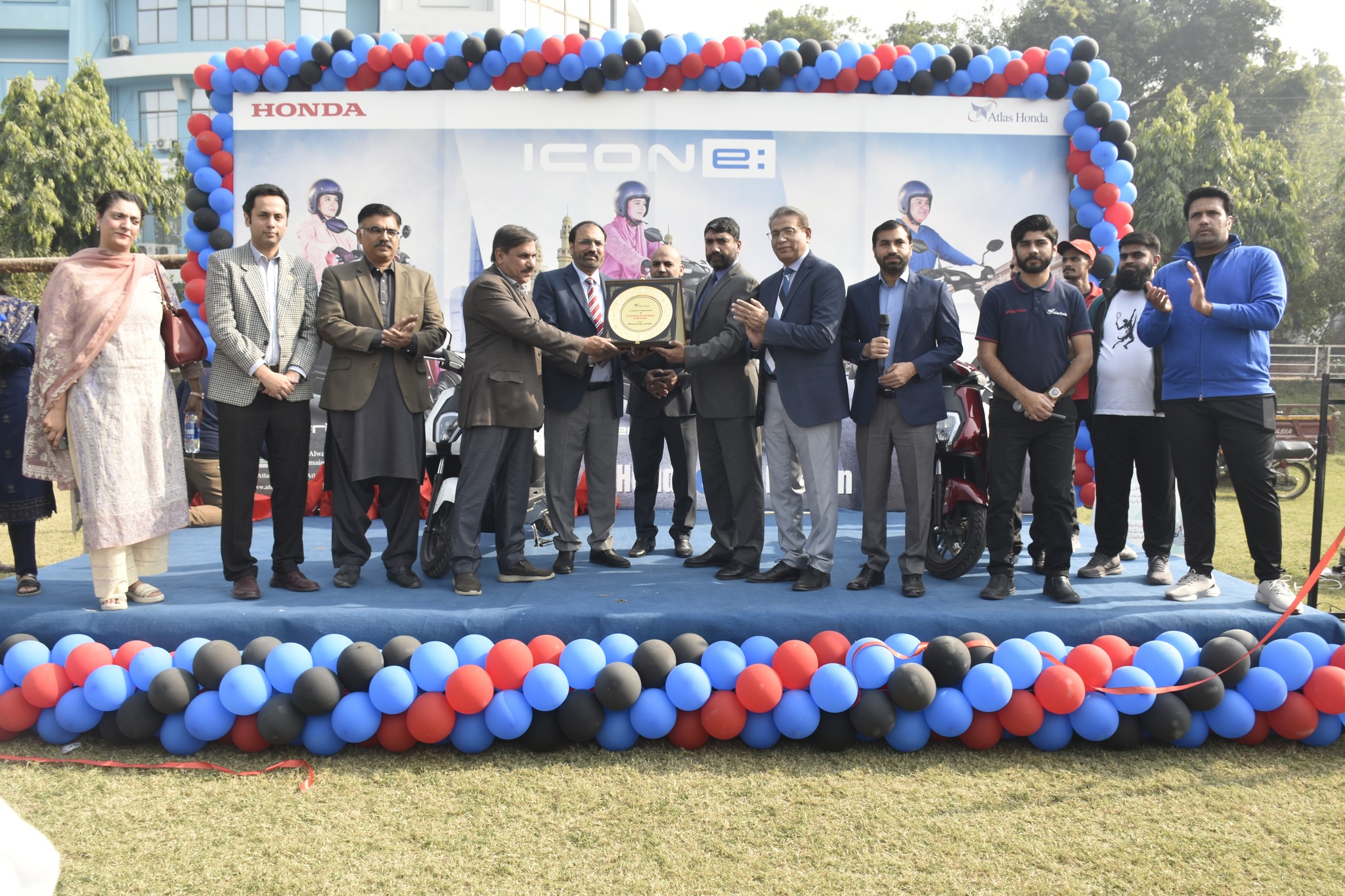 Vice Chancellor Prof. Dr. Shahid Munir TI Inaugurated Road Safety Awareness and EV Motorcycle Rider Training Session Held at UET Lahore
