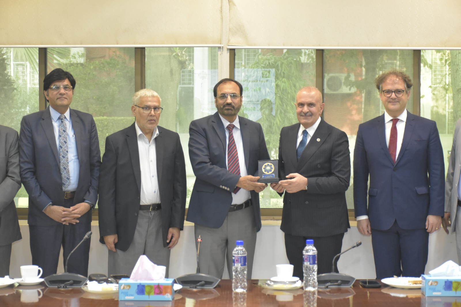 European Union Harmonization Commission President and Turkish MP, Mr. Burhan Kayaturk, Leads Delegation to UET Lahore
