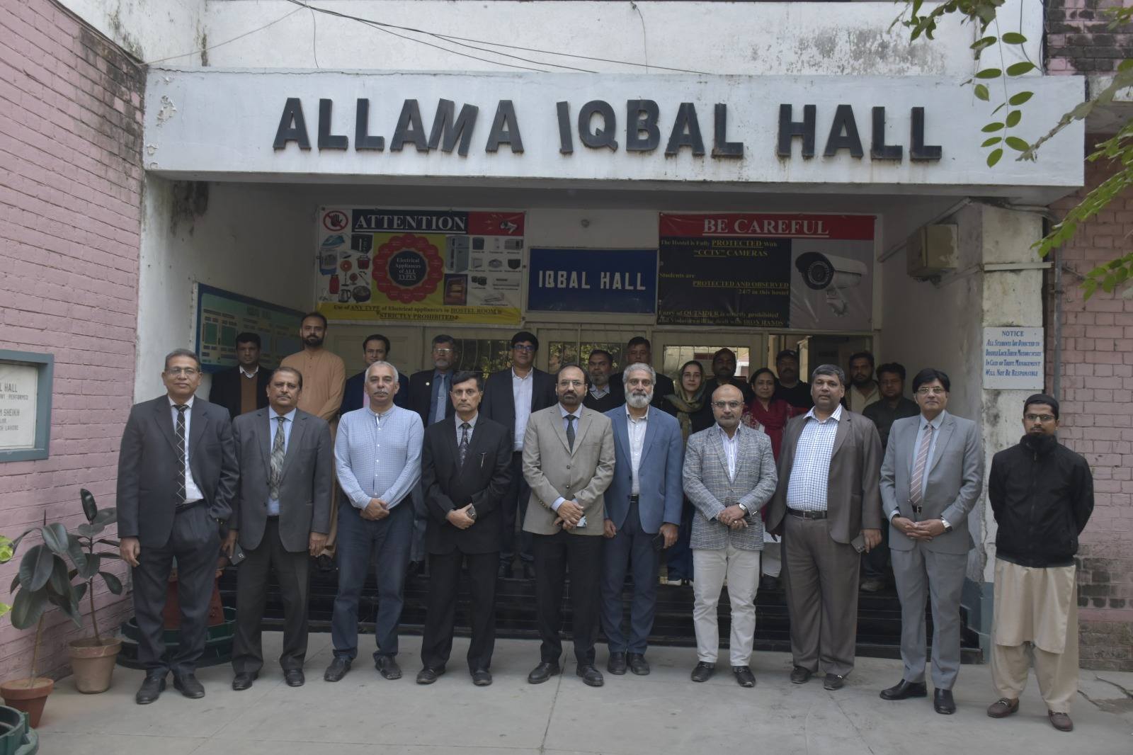 Vice Chancellor UET Prof. Dr. Shahid Munir TI, inaugurated the renovation of Iqbal Hall.