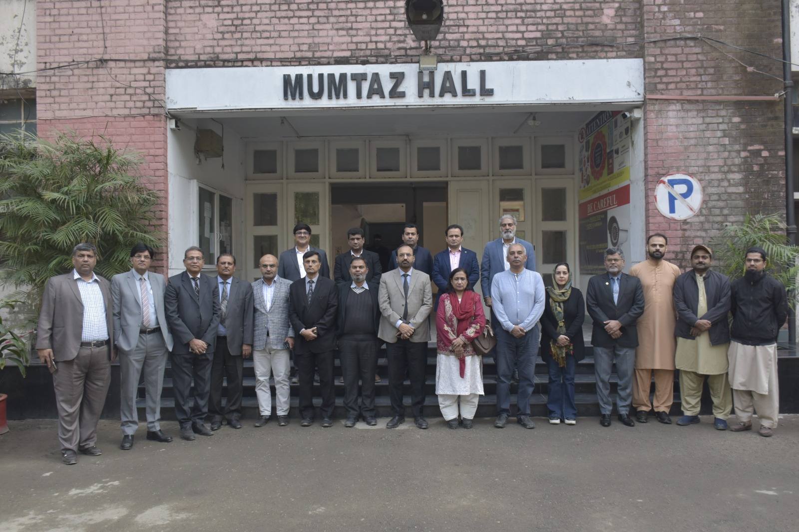 Vice Chancellor UET, Prof. Dr. Shahid Munir TI, inaugurated the Pathway to Modernization project at Mumtaz Hall