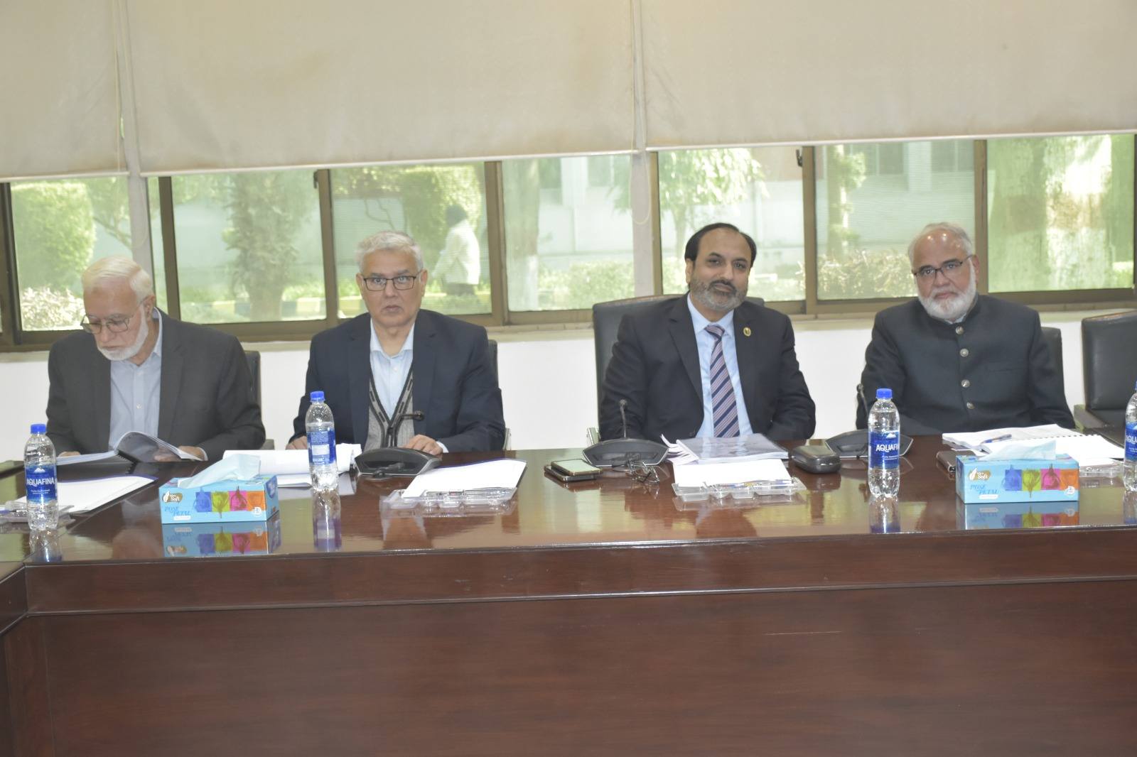 Vice Chancellor UET Prof. Dr. Shahid Munir TI is presiding over the 419th meeting of the Selection Board.