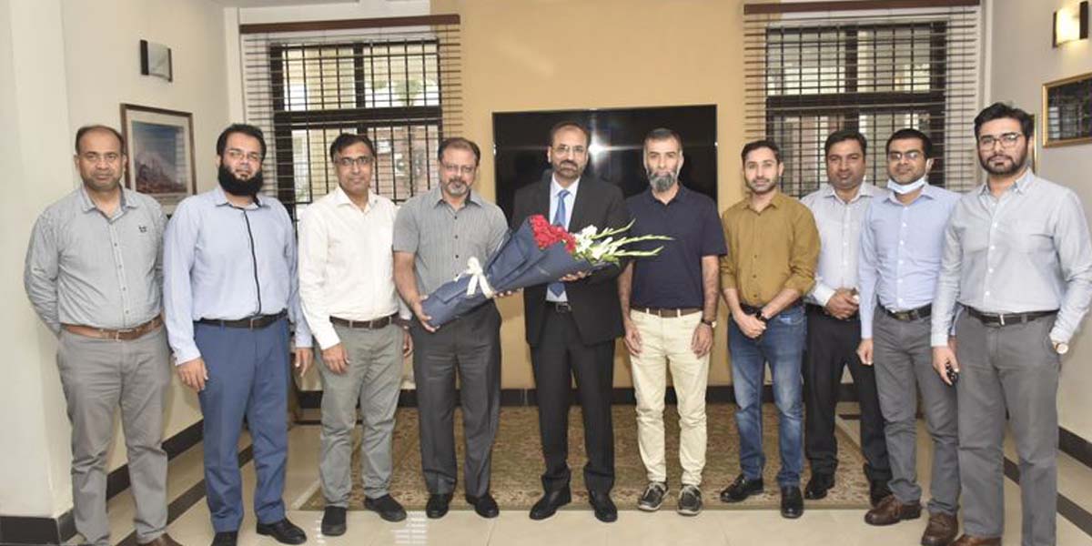 Institute of Energy & Environmental Engineering Faculty from Punjab University Congratulate UET Vice Chancellor on New Role