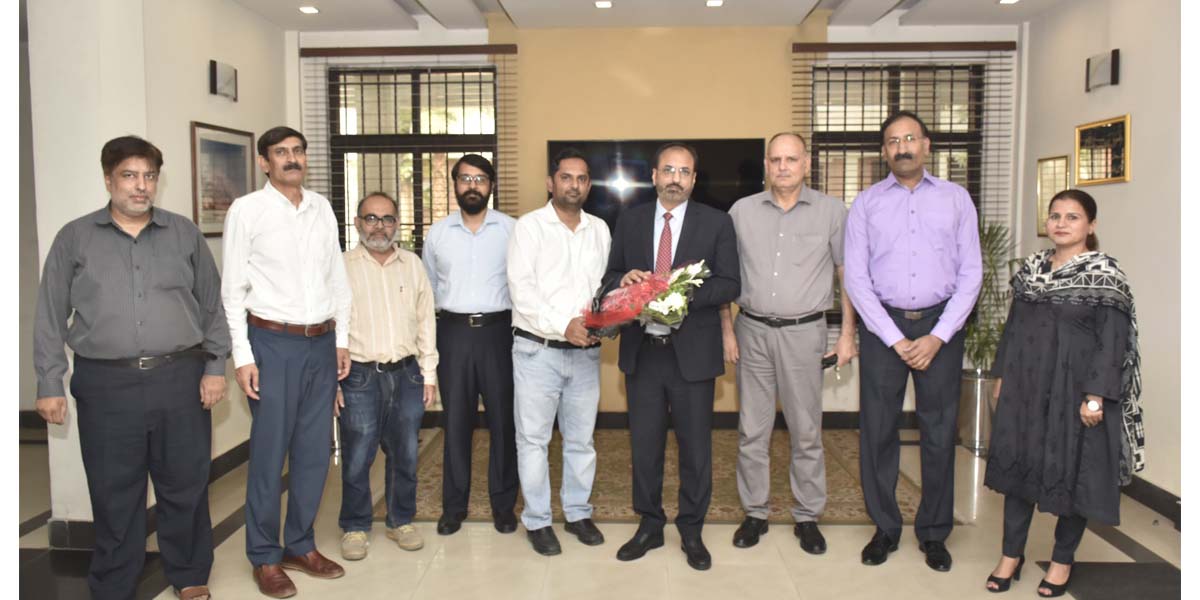 Computer Science Department Welcomes UET Vice Chancellor with Warm Congratulations and Support