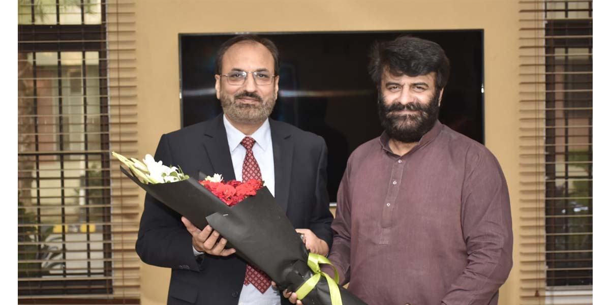 Dr. Waseem Subhani of PU IBA, Along with Agha Imran Ali and Agha Muhammad Saleh, Congratulate Dr. Shahid Munir on His Appointment as Vice Chancellor UET Lahore