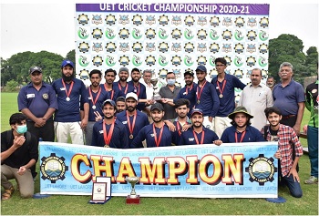 UET CRICKET CHAMPIONSHIP 2020-2021