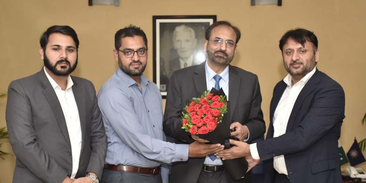 PHEC HRD Director and Team Meet with Vice Chancellor Prof. Dr. Shahid Munir to Extend Congratulations