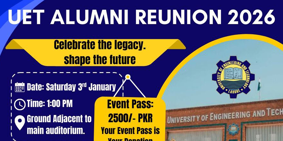 UET ALUMNI REUNION 2026