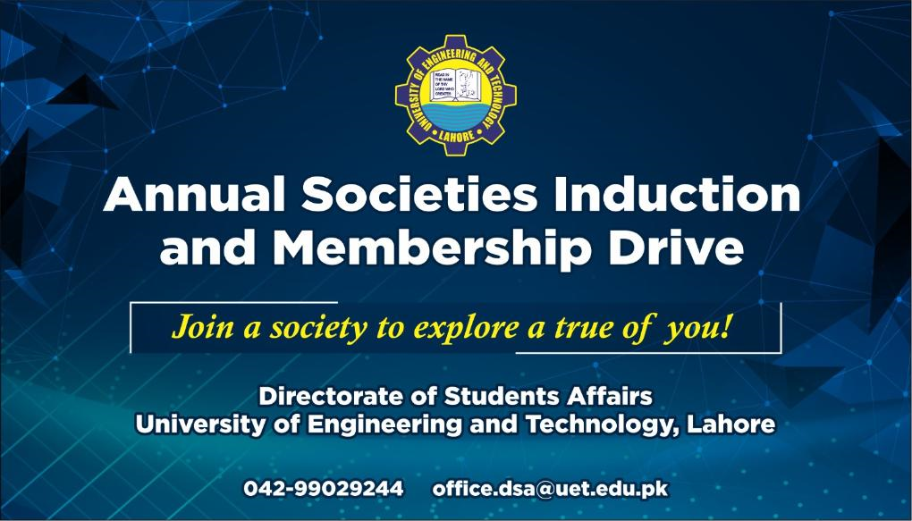 Annual Societies Induction and Membership Drive