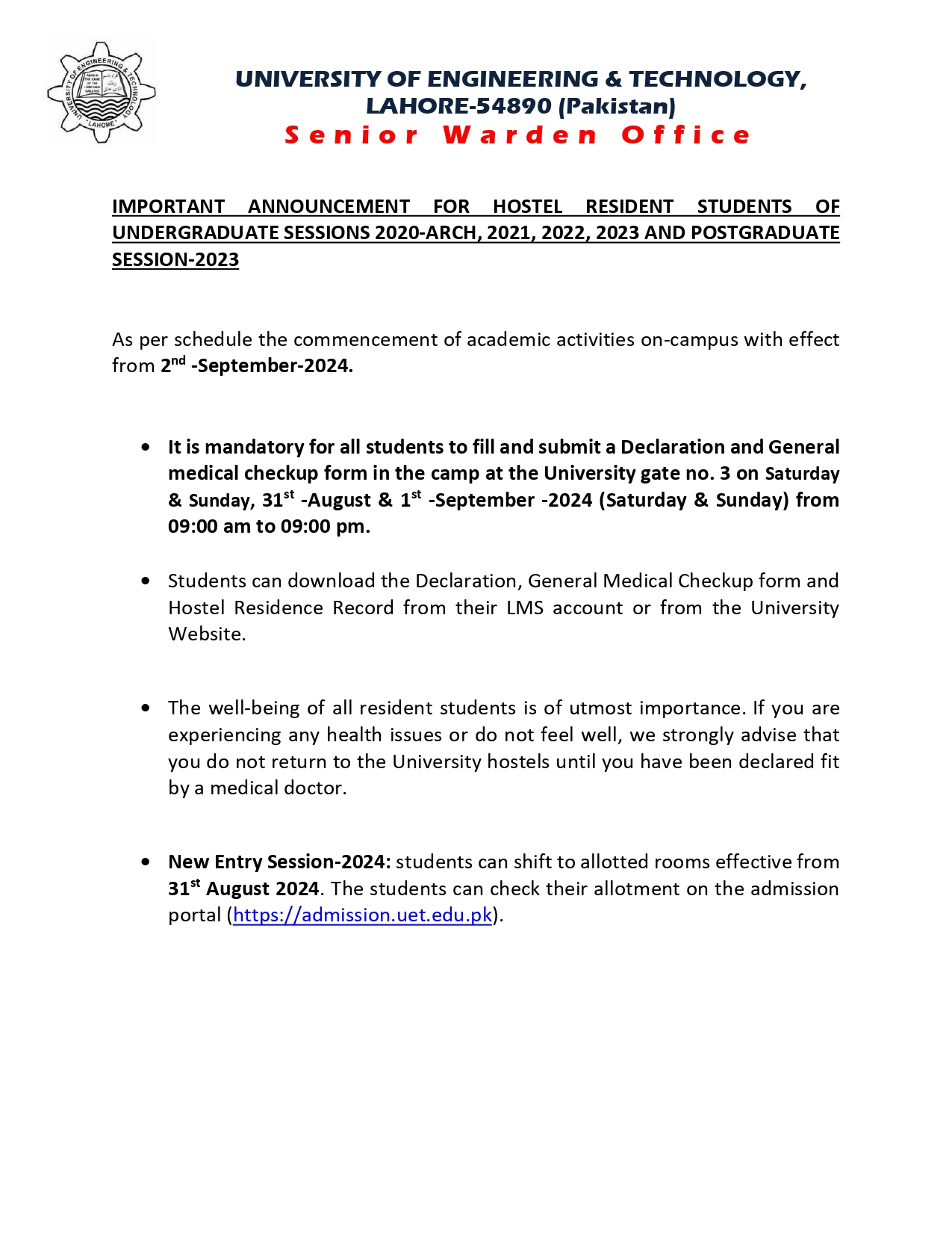 Important Announcement for Hostel Residents_page-0001