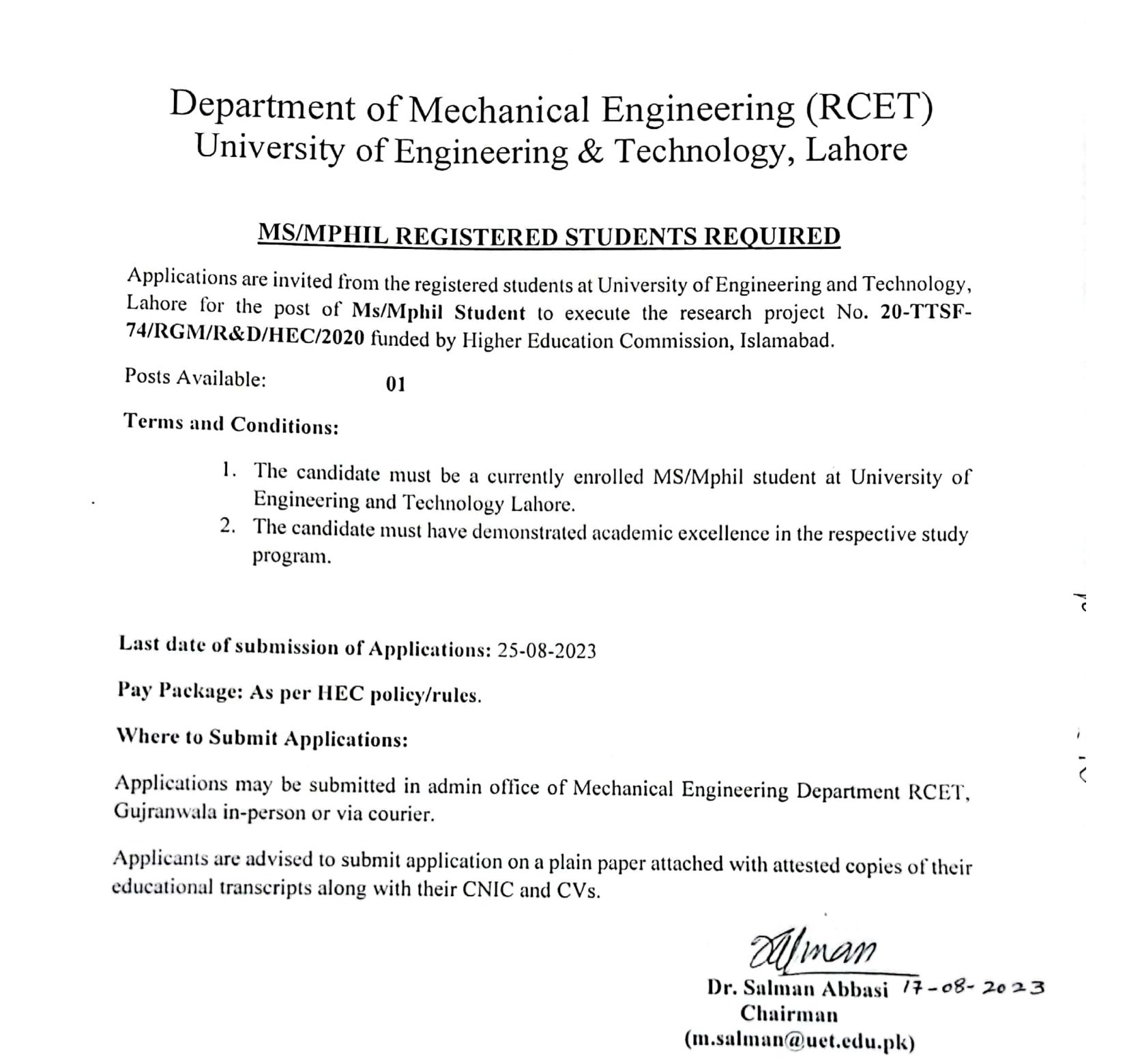 Job_Advertisement-Mechanical_RCET