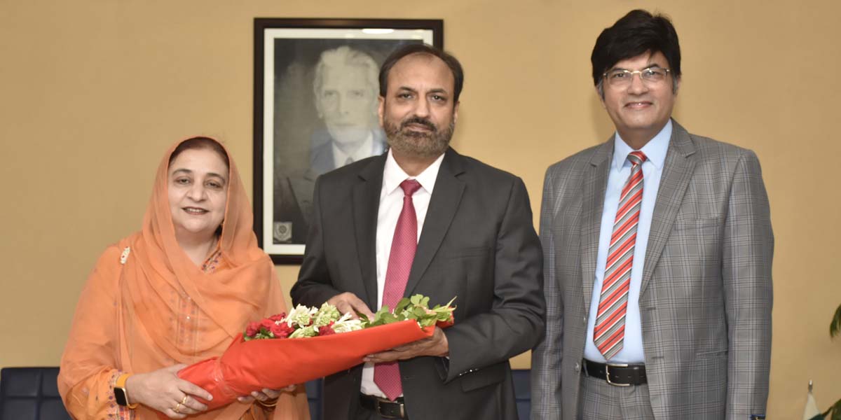 Celebrating New Leadership: Prof. Dr. Shahid Rafique Congratulates Prof. Dr. Shahid Munir on His Vice Chancellorship at UET Lahore