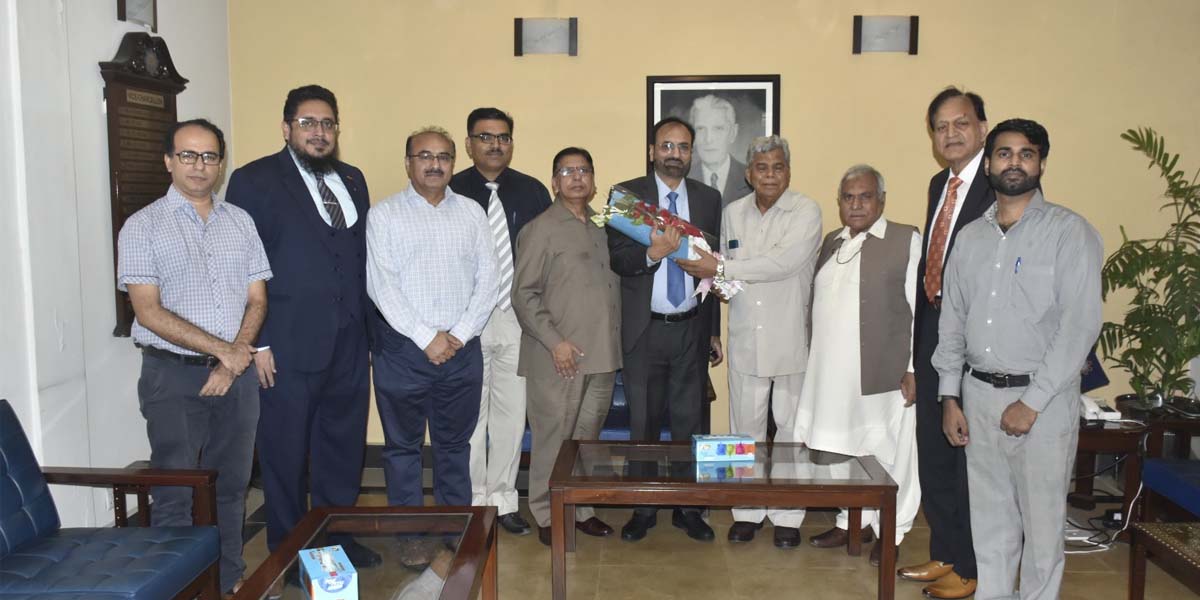 PIMME Leaders Congratulate UET Vice Chancellor Prof. Dr. Shahid Munir on His New Role