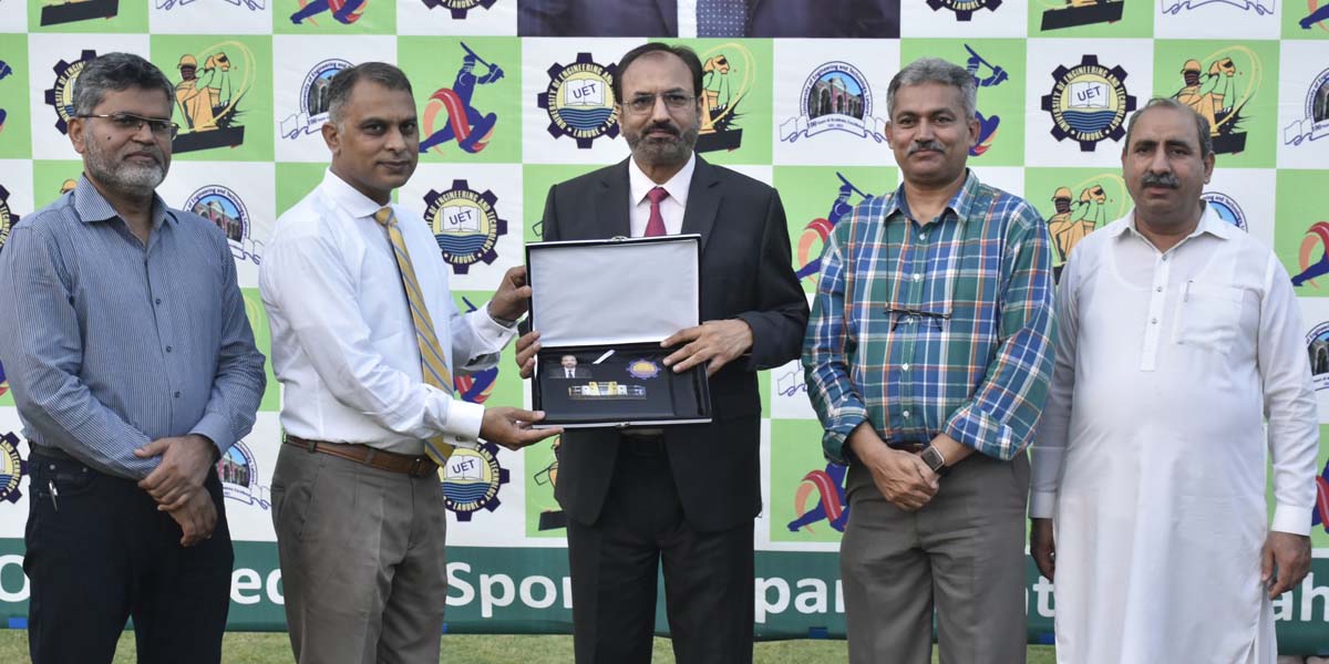 UET Cricket Championship 2024-25: Vice Chancellor Prof. Dr. Shahid Munir Graces Final as Chief Guest