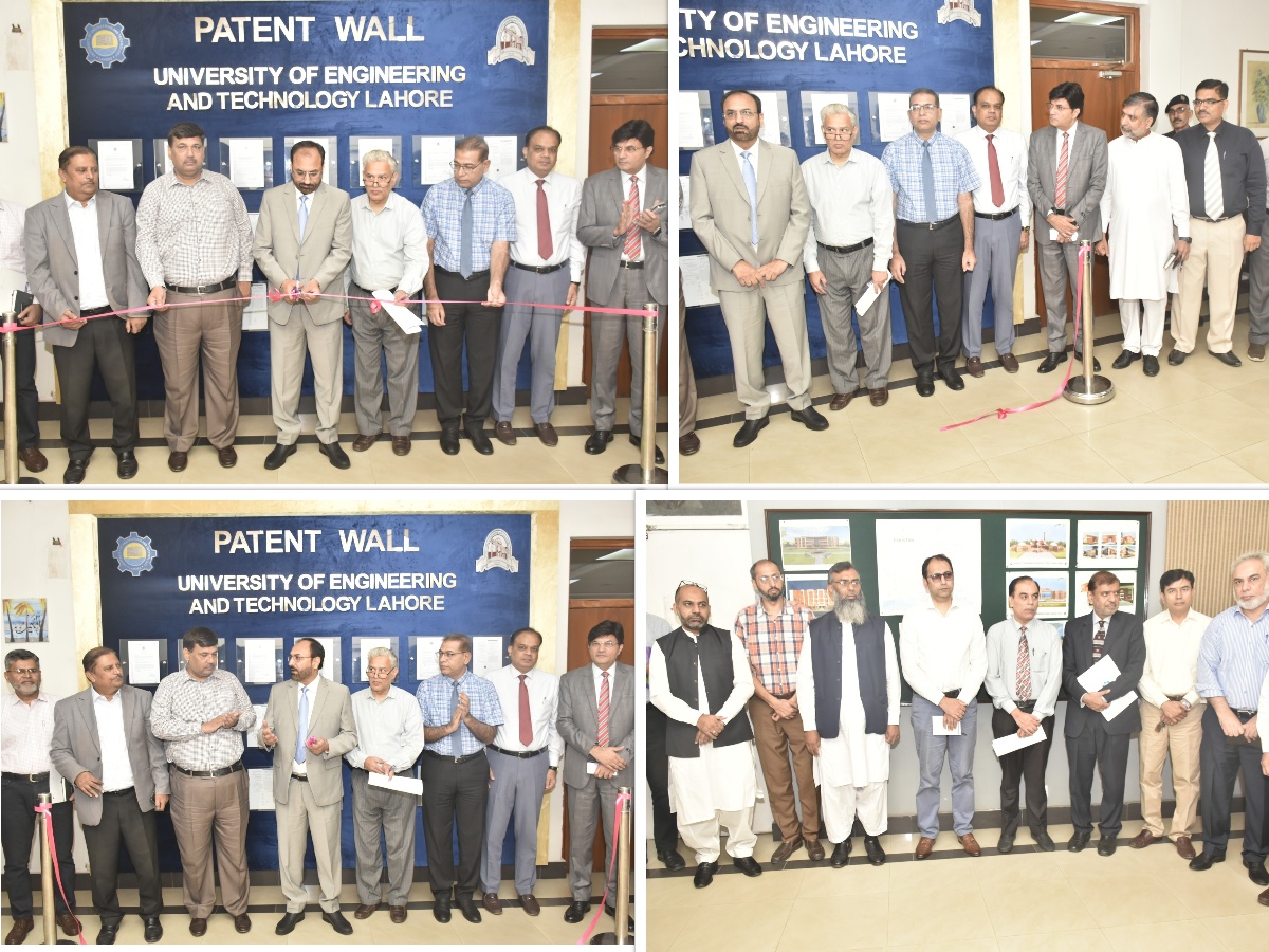 UET Lahore Launches Innovative Patent Wall to Foster a Culture of Invention