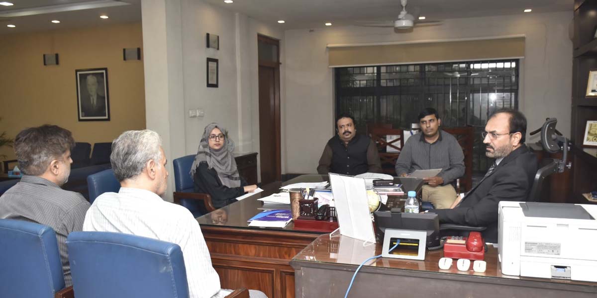 UET Leadership Discusses Future Admission Policies in Strategic Meeting