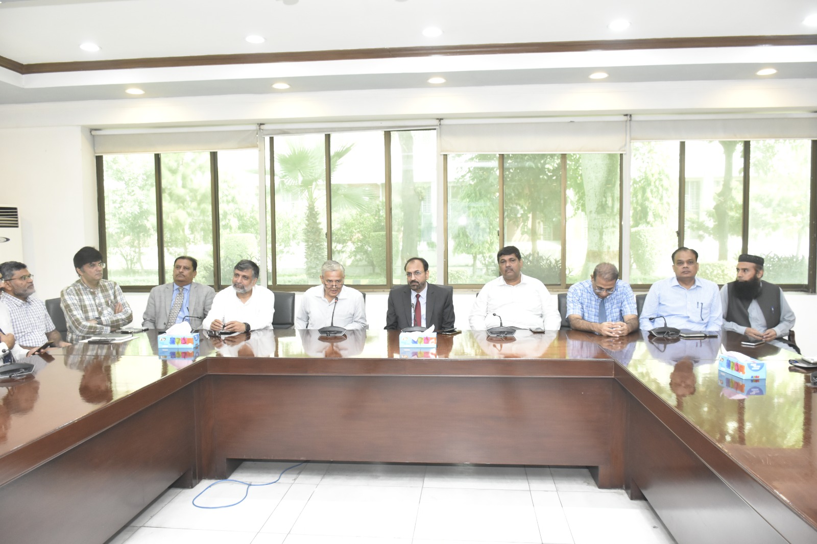 VC UET Prof. Dr. Shahid Munir Chaired Meeting of Deans and Chairmen to Prepare for 31st Convocation and Address Financial Challenges September 25, 2024