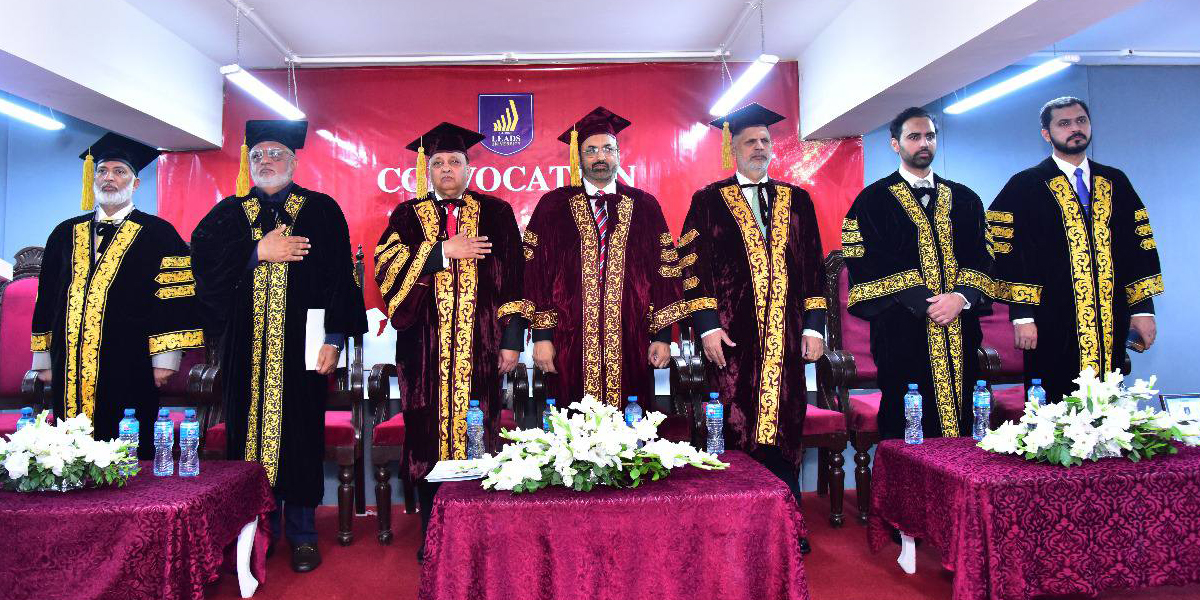 Vice Chancellor Prof Dr Shahid Munir TI  Participated in 9th convocation of lahore leads university as Chief guest