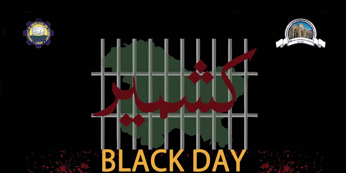 UET observes “Kashmir Black Day” to express solidarity