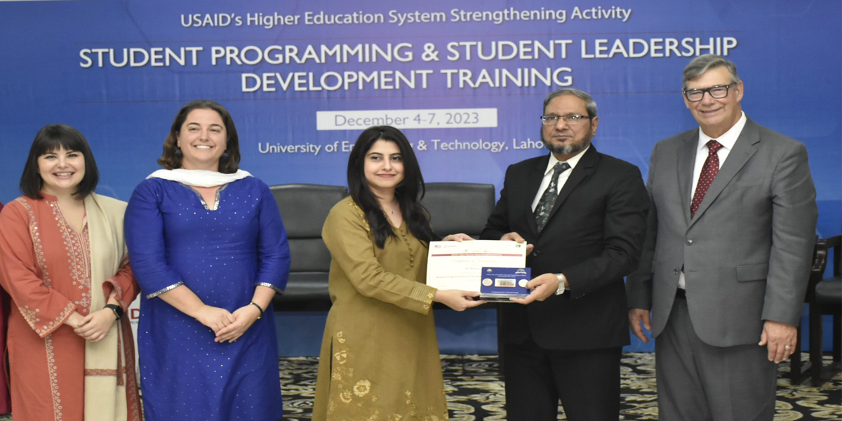 USAID PROMOTES STUDENT LEADERSHIP DEVELOPMENT IN PAKISTANI VARSITIES