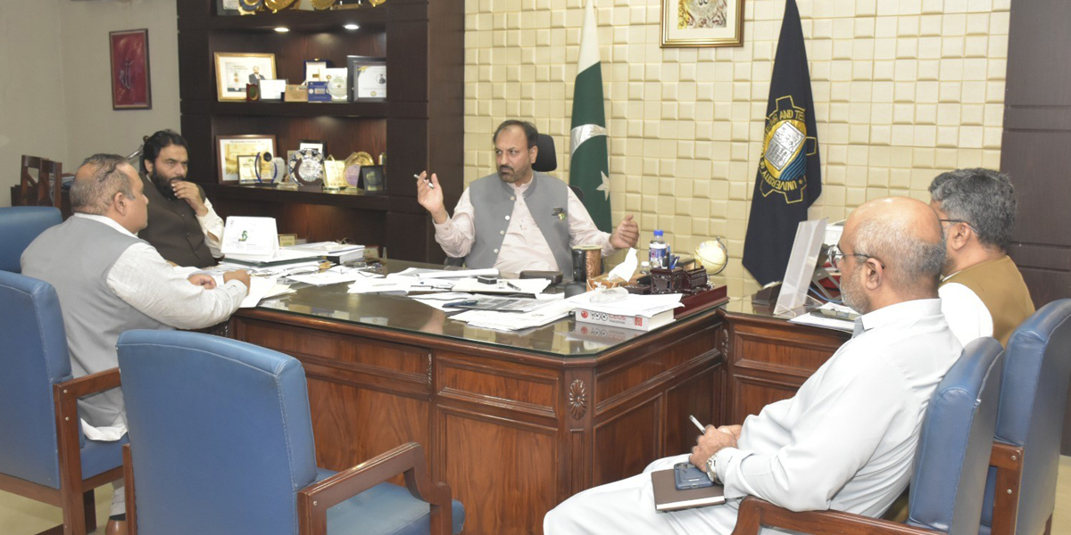 VC UET Chairs Meeting to Review and Improve Student Facilities